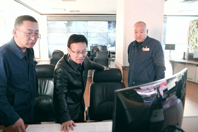 雷达到龙钢公司查抄宁静出产